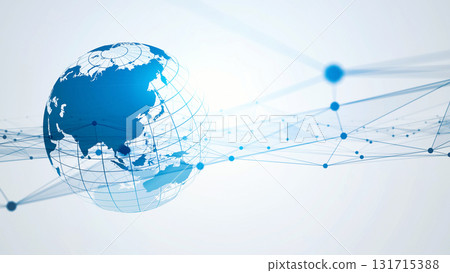 Earth and global network concept Earth and global network concept 131715388