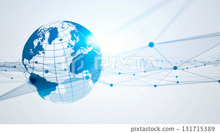 Earth and global network concept Earth and global network concept 131715389