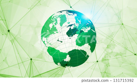 Earth and global network concept Earth and global network concept 131715392