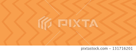 Abstract orange banner flat geometric style. Orange wavy halloween or summer kids horizontal banner, poster, layout and backdrop design template. Abstract orange banner flat geometric style. Orange wavy halloween or summer kids horizontal banner, poster, layout and backdrop design template. 131716201