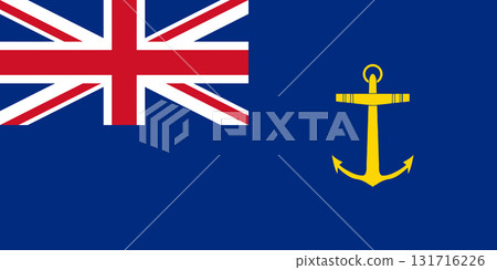 British Royal Fleet Auxiliary Ensign 131716226