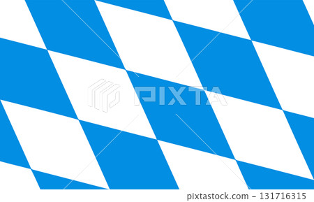 Flag of Bavaria (lozengy) 131716315