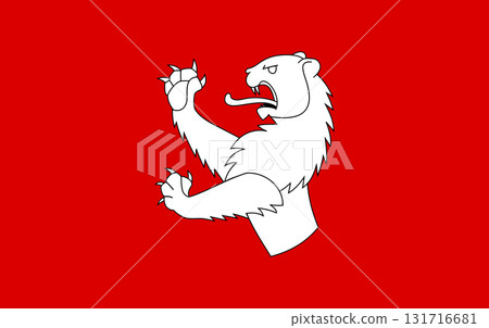 The of a flag arms of Kloten (Zurich, Switzerland) 131716681