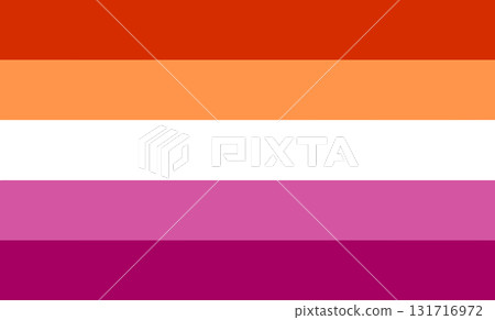 Lesbian flag Lesbian flag 131716972