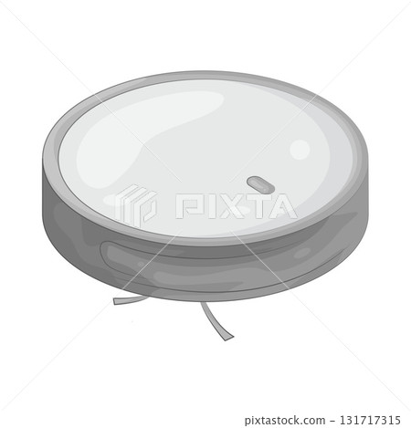 Illustration of robot vacuum Illustration of robot vacuum 131717315