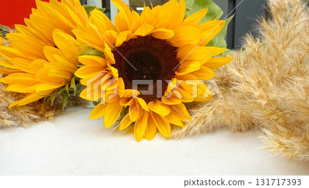 sunflower, summer flower, floral arrangement 131717393