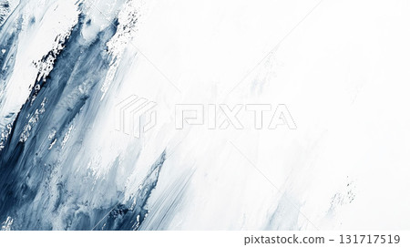 具有對角白色和藍色筆觸的抽象繪畫紋理 131717519