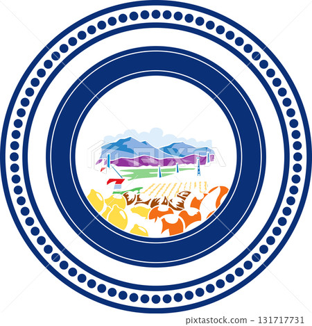 Seal of Anaheim, California 131717731