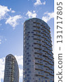 Charrington Tower skyscraper in Canary Wharf, East London. 131717805