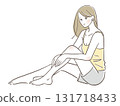 按摩腳的女性 131718433