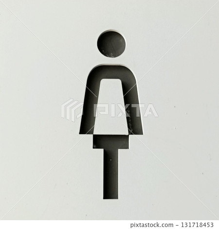 Toilet symbols for women in public areas Toilet symbols for women in public areas 131718453