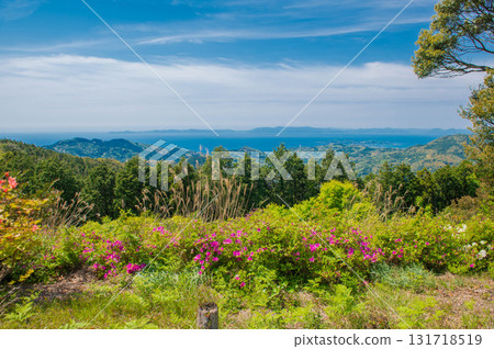 The highest peak on the Amakusa Shimoshima Islands, Tenjiku The highest peak on the Amakusa Shimoshima Islands, Tenjiku 131718519