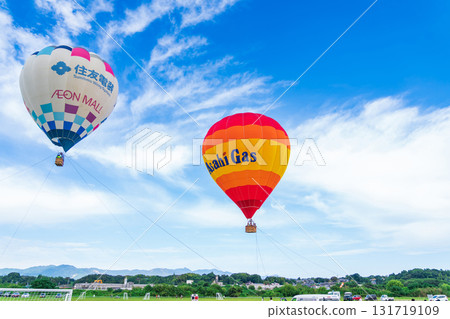 鈴鹿天空節，熱氣球輕輕飄浮（三重縣鈴鹿市） 131719109