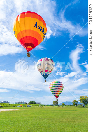 鈴鹿天空節，熱氣球輕輕飄浮（三重縣鈴鹿市） 131719120