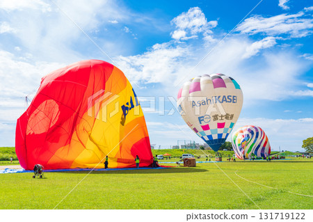 鈴鹿天空節，熱氣球輕輕飄浮（三重縣鈴鹿市） 131719122