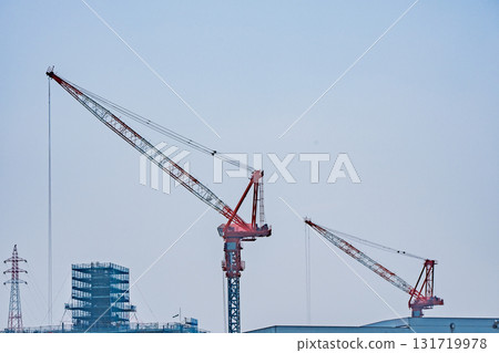 大阪府枚方市～高槻市區新名神高速公路建設現場 131719978