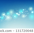 Bright Blue Vector Bokeh Background With Sparkling Holiday Lights 131720048