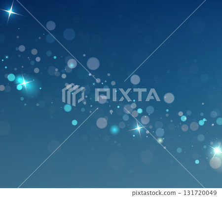 Shiny Dark Blue Bokeh Vector Background For Science And Space 131720049