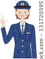 一名女警官解釋的插圖 131720395