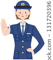 警察、女警官、預防犯罪的插圖 131720396