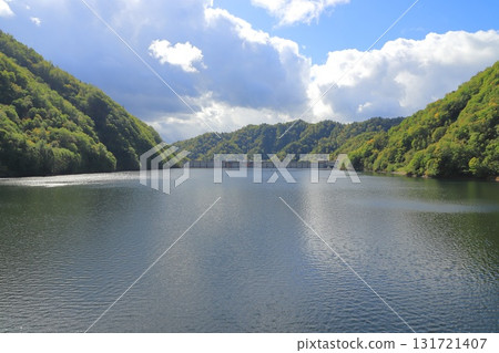 札幌湖和定山溪水壩（札幌市南區定山溪）第一觀景台 131721407