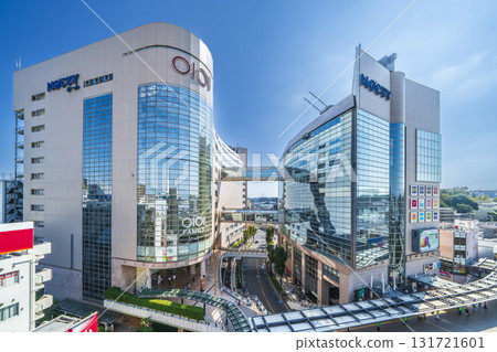 Scenery in front of Musashi Mizonokuchi Station (Mizonokuchi Station) [Kawasaki City, Kanagawa Prefecture] 131721601