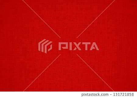 Dark red linen fabric cloth texture background, seamless pattern of natural textile. 131721858