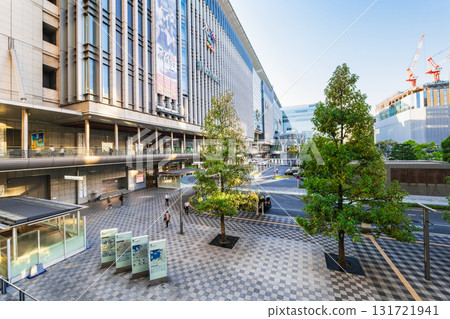 Fukuoka Hakata Station Hakata Exit Morning view 131721941