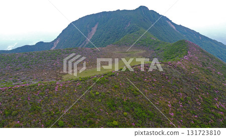 從北大船山上空俯瞰米窪的無人機空拍照片 131723810