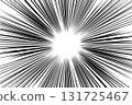 Concentrated lines, radiation, animation 131725467