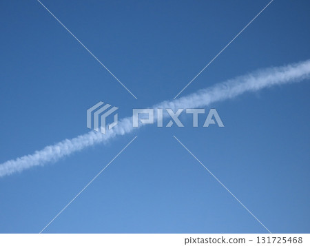 Aerial cloud floating in the blue sky 131725468