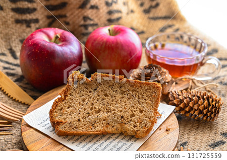 茶和蘋果戚風蛋糕 131725559