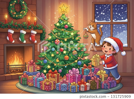 Christmas tree gift image 131725909