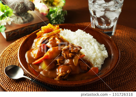 Curry and rice Curry and rice 131726318