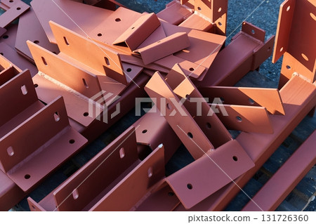 Steel bracket sections for building construction Steel bracket sections for building construction 131726360