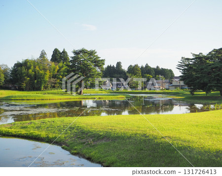 [岩手縣、平泉]無量光院遺址② 131726413