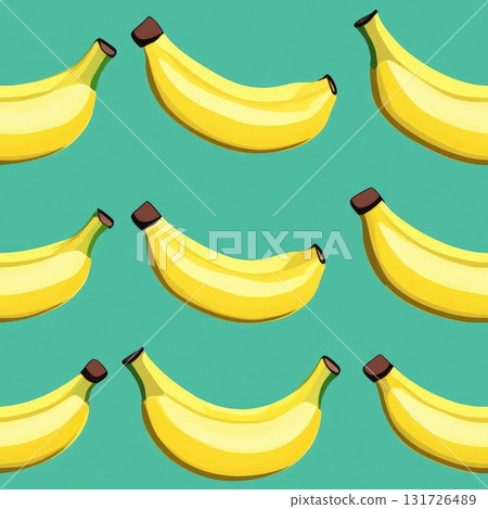 banana seamless pattern background illustration 131726489