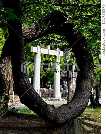 Three pillar shrine Three pillar shrine 131726570