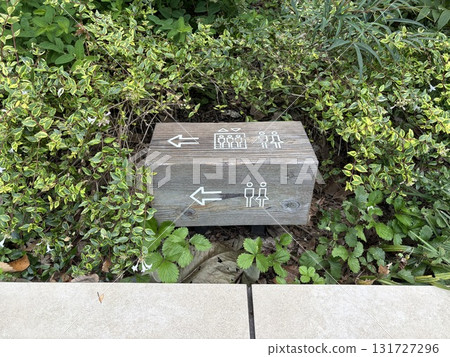 Toilet sign Toilet sign 131727296