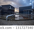 Modern Biogas Plant Facility in Denmark with Industrial buildings and Pipes Modern Biogas Plant Facility in Denmark with Industrial buildings and Pipes 131727340