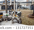 Modern Biogas Plant Facility in Denmark with Industrial Pipes and valves Modern Biogas Plant Facility in Denmark with Industrial Pipes and valves 131727351