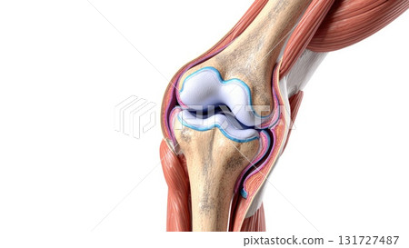 Synovial Joint Anatomy with Tissue Differentiation Synovial Joint Anatomy with Tissue Differentiation 131727487
