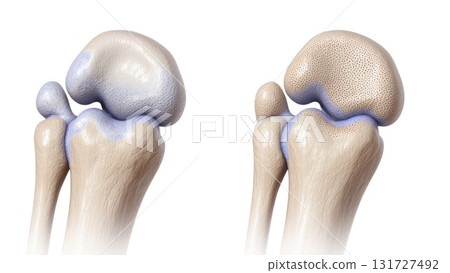 Healthy vs Osteoporotic Bone Microstructure Healthy vs Osteoporotic Bone Microstructure 131727492
