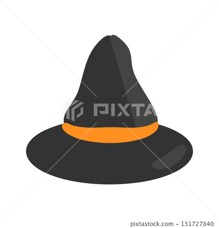 Witch hat Halloween illustration Witch hat Halloween illustration 131727840