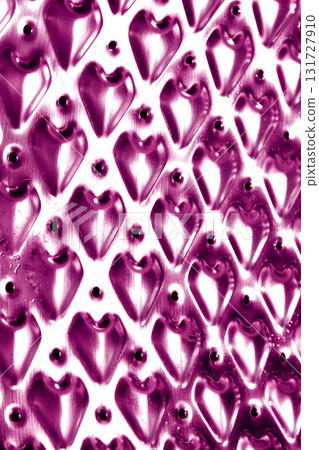 Abstract metallic industrial steel or metal heart and swirl shape Abstract metallic industrial steel or metal heart and swirl shape 131727910