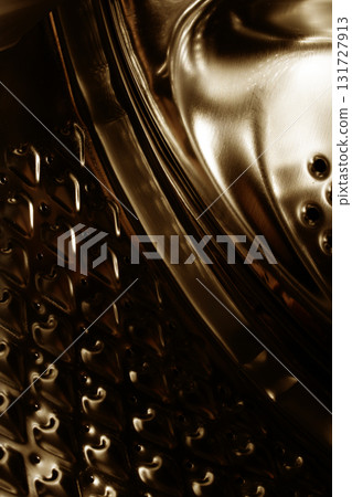 Abstract metallic industrial steel or metal heart and swirl shape Abstract metallic industrial steel or metal heart and swirl shape 131727913