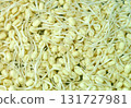 Close-up Fresh Bean Sprouts for Healthy Meal 131727981
