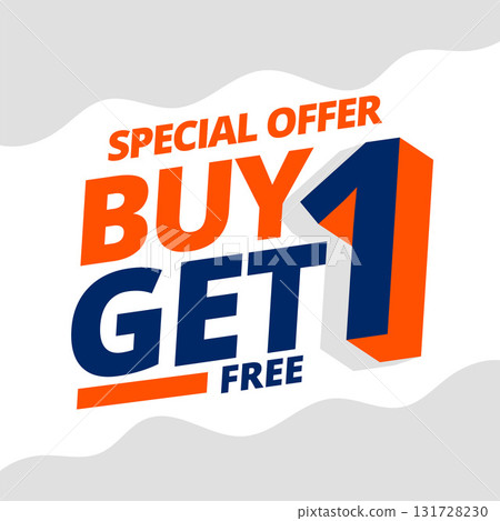 special offer buy one get one free discount coupon background special offer buy one get one free discount coupon background 131728230