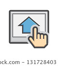 Real estate property vector icon design element. 131728403