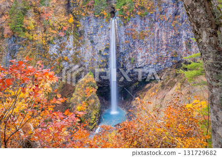 Spectacular views of autumn leaves and waterfalls Spectacular views of autumn leaves and waterfalls 131729682